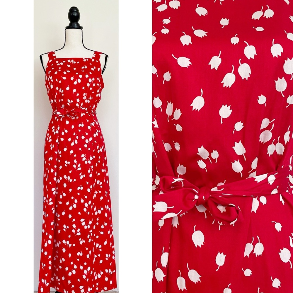 Vintage Y2K Tulip Maxi Dress